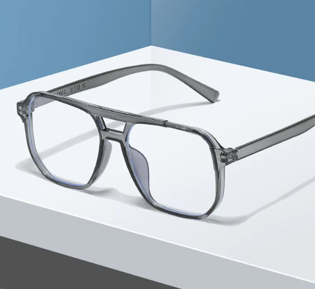 New Black frame glasses men Anti UV fashion