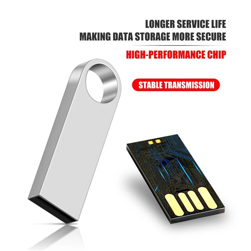 100% original metal USB flash disk USB2.0 8GB 16GB 32GB 64GB high speed metal mini U disk pen drive