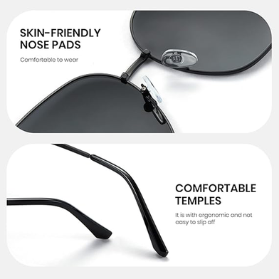 Rectangle Oversized Vintage Sunglasses for Women Big Frame Square