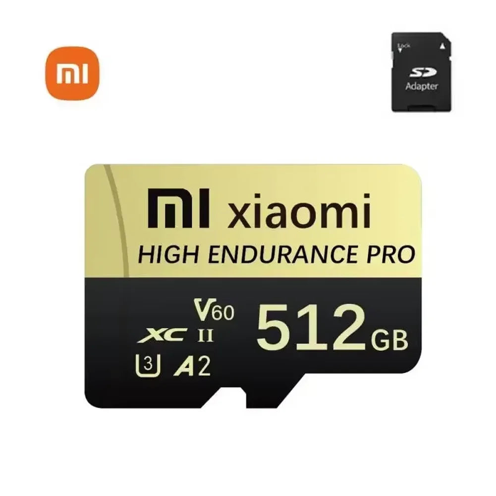 XIAOMI 2TB SD Memory Card 1TB 512GB SD Card 256GB Ultra-fast Transfer Micro TF SD Card 128GB