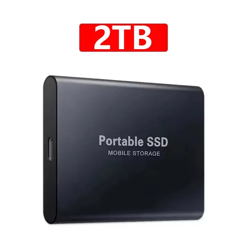 Waterproof SSD External Hard Drive 4TB- USB 3.1 - Ultra Portable SSD Solid Disk- Shockproof - Plug & Play - Mac/PC Compatible
