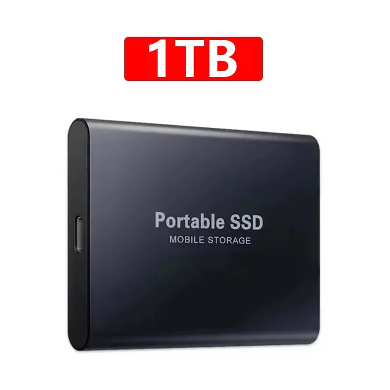 Waterproof SSD External Hard Drive 4TB- USB 3.1 - Ultra Portable SSD Solid Disk- Shockproof - Plug & Play - Mac/PC Compatible