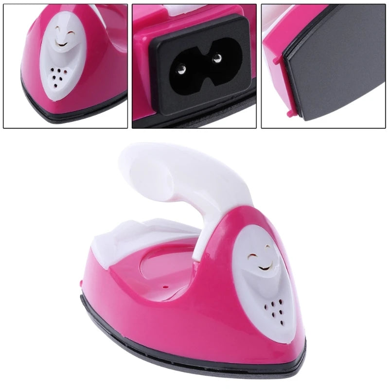 Mini Craft Iron Heat Press Portable Handy Heat Press Small Iron with Charging Base Accessories for Beads Patch Clothes