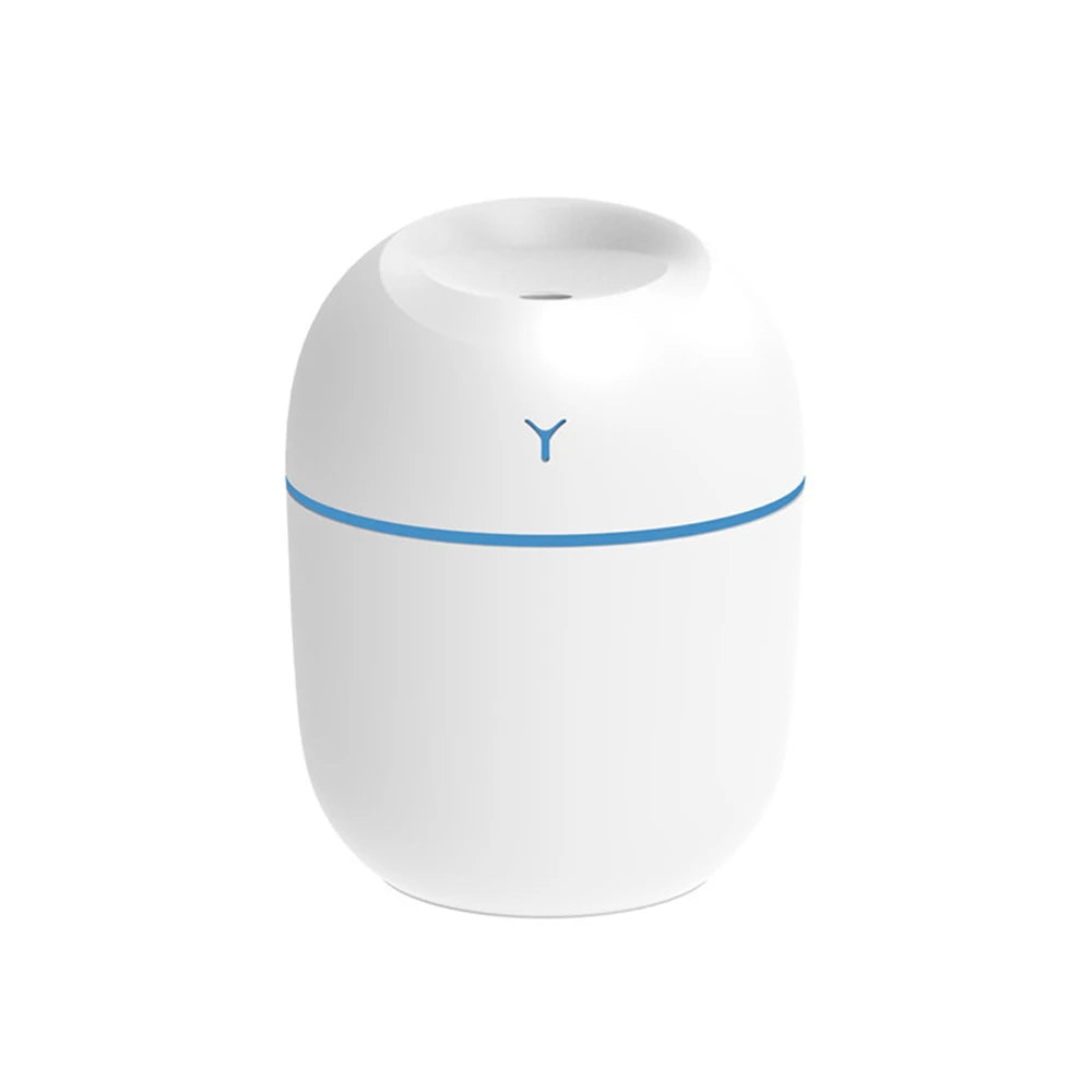 MINI Portable 220ML Air Humidifier Aroma Essential Oil Diffuser Humidificador for Home Car Office with LED Night Lamp Freshner