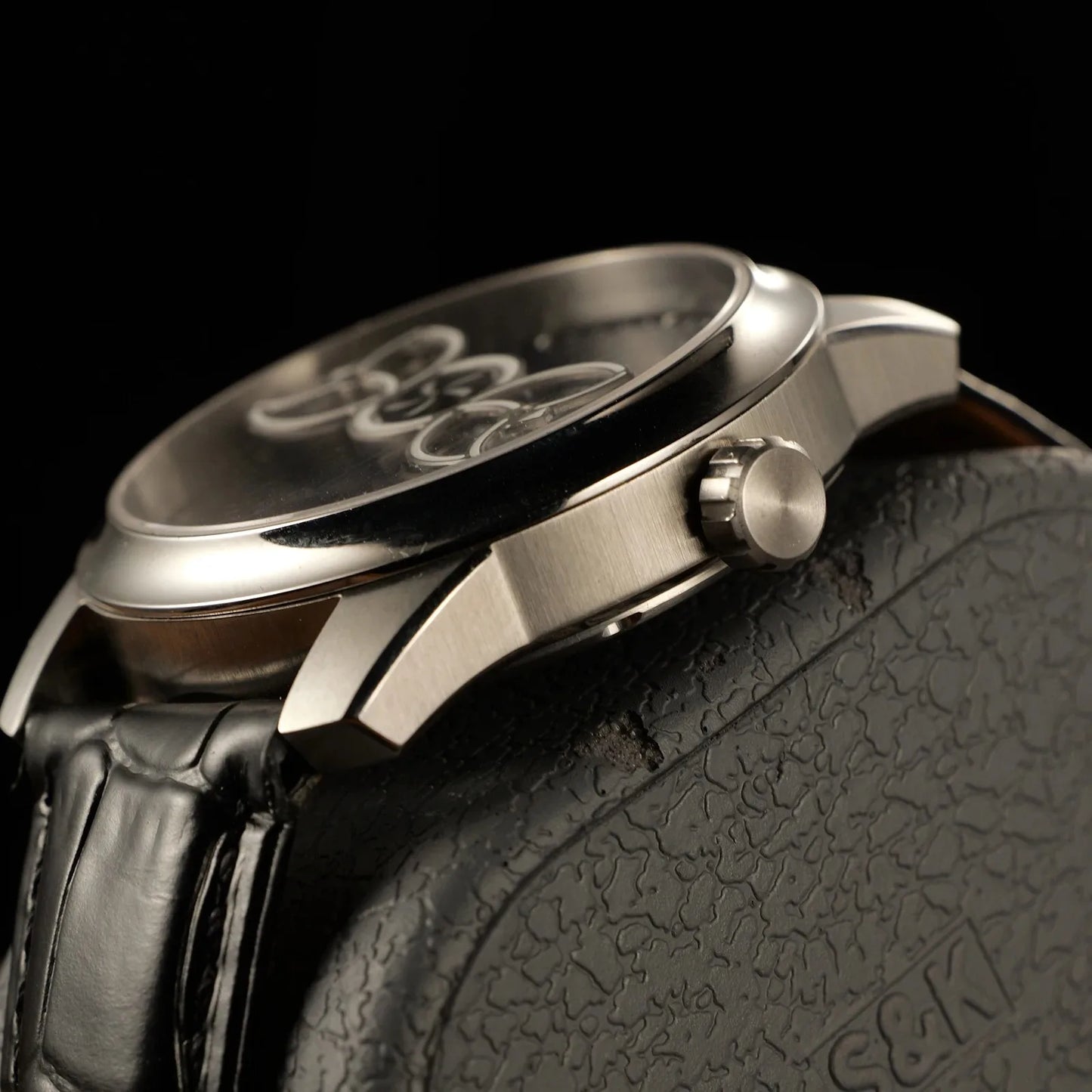 OBLVLO Men Automatic Watch 41MM Luxury Mechanical Wristwatch Luminous Waterproof Sapphire Rotatable Small Disks