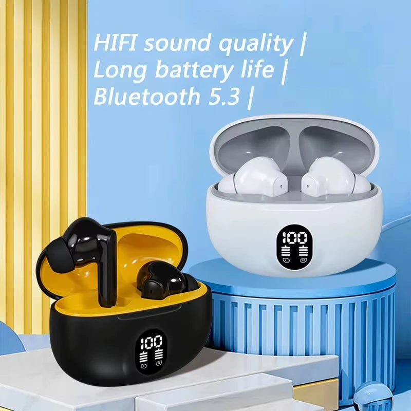 TWS S510 Wireless Bluetooth 5.3 Headphones Music Call Earphones Waterproof