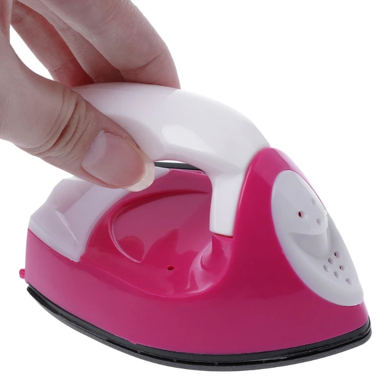 Mini Craft Iron Heat Press Portable Handy Heat Press Small Iron with Charging Base Accessories for Beads Patch Clothes