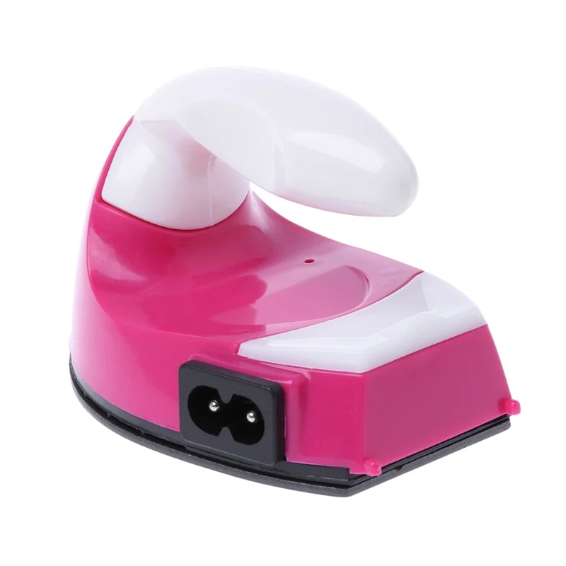 Mini Craft Iron Heat Press Portable Handy Heat Press Small Iron with Charging Base Accessories for Beads Patch Clothes