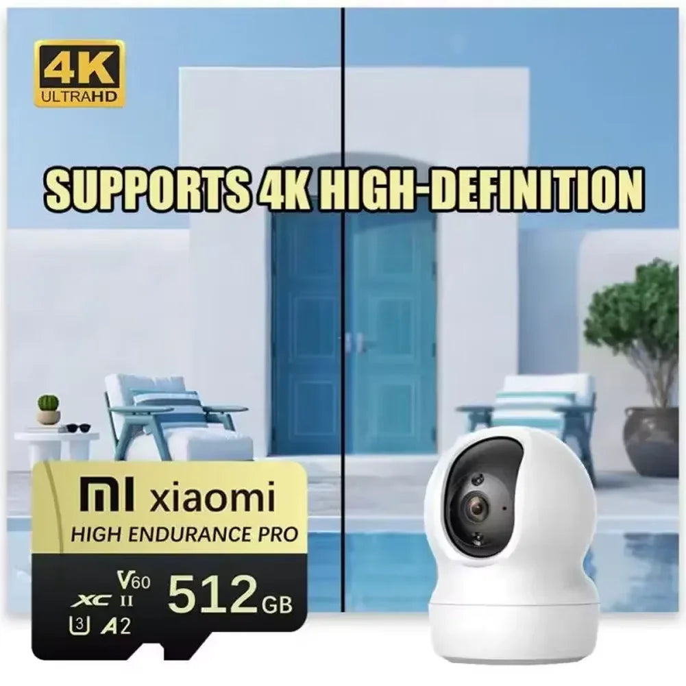 XIAOMI 2TB SD Memory Card 1TB 512GB SD Card 256GB Ultra-fast Transfer Micro TF SD Card 128GB