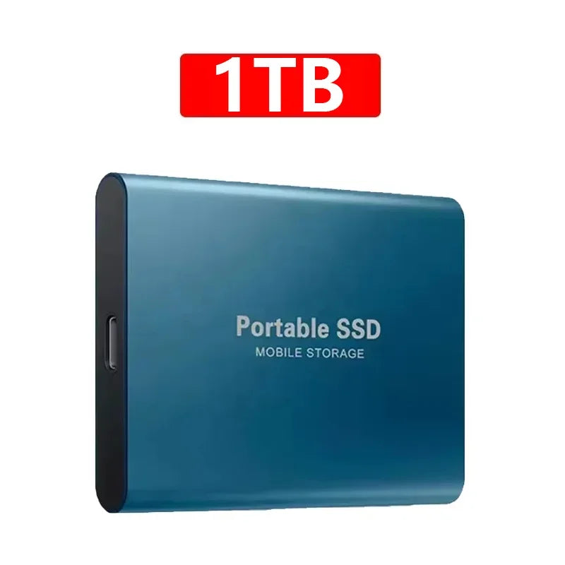 Waterproof SSD External Hard Drive 4TB- USB 3.1 - Ultra Portable SSD Solid Disk- Shockproof - Plug & Play - Mac/PC Compatible