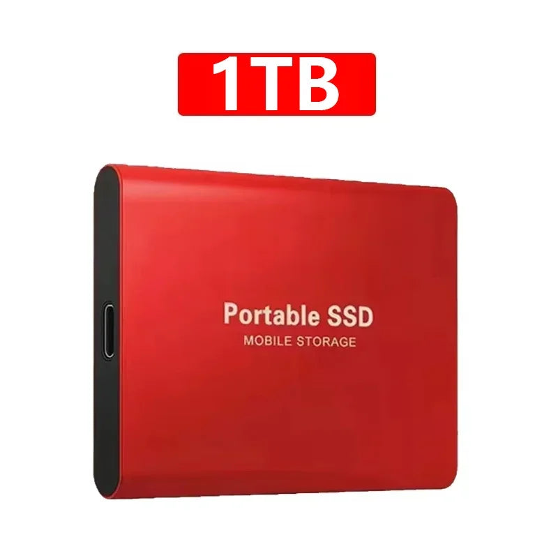 Waterproof SSD External Hard Drive 4TB- USB 3.1 - Ultra Portable SSD Solid Disk- Shockproof - Plug & Play - Mac/PC Compatible