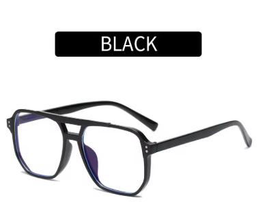 New Black frame glasses men Anti UV fashion
