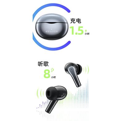 Awei T62 TWS Bluetooth 5.3 ENC Noise Cancellation Earbuds Black