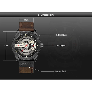 Curren Luxury Sports Watch for Men