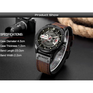 Curren Luxury Sports Watch for Men