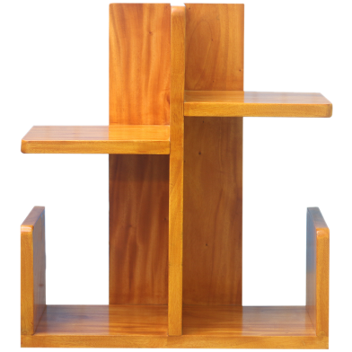 Wooden Table Book Shelf