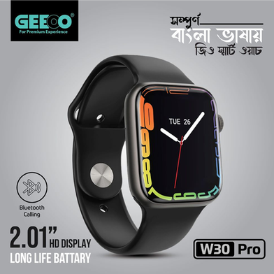 GEEOO W30 Pro Bluetooth Calling Smart watch