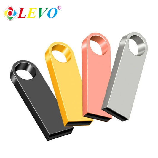 100% original metal USB flash disk USB2.0 8GB 16GB 32GB 64GB high speed metal mini U disk pen drive