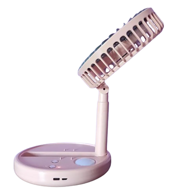 JY-2215 Professional Rechargeable Fan With LED Light 12.5 Inch