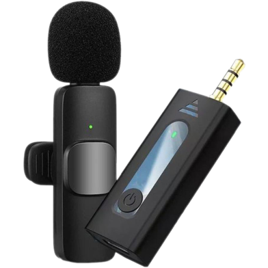 Wireless 3.5mm Lavalier Microphone