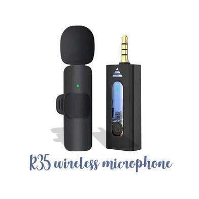 Wireless 3.5mm Lavalier Microphone