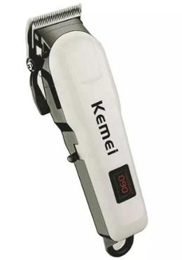Kemei KM-809A Digital Electric Rechargeable Professional Hair Clipper Trimmer