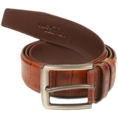 Next Leather Brand Original Leather Crocodile Design Belt 