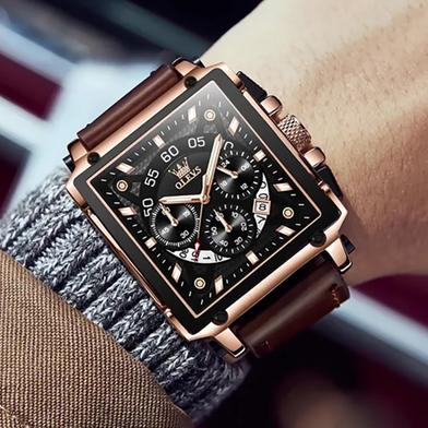 OLEVS New Square Fashion Watches for Men