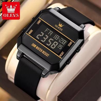 OLEVS Digital Watch Water Resistant Luminous Chronograph Date Watch for Men