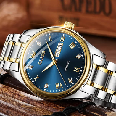 OLEVS 5563 Quartz Wrist Watch Waterproof Watch for Men and Women