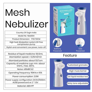 MESH Nebulizer Instruction Manual - JSL