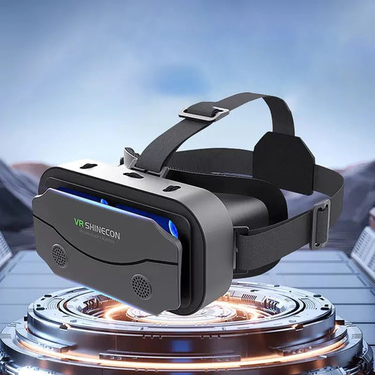VR SHINECON 3D Glasses Virtual Reality Helmet Lenses Viar Goggles For Smartphones Game Accessory with Original Box