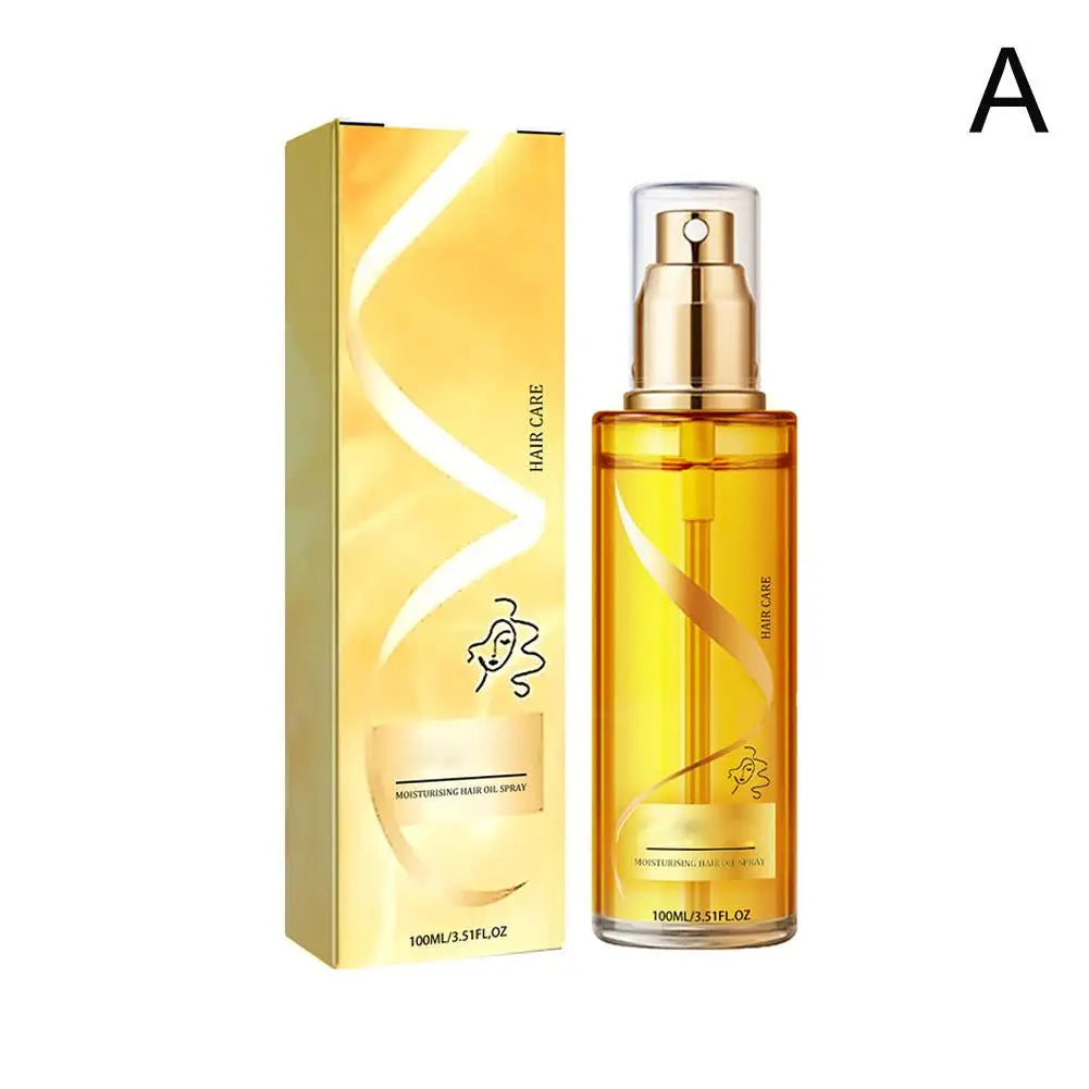 100ml Haircare Essential Oil Efficient Moisturizing Product Spray Essence Head-care Hair Anti-dry Care Softening
