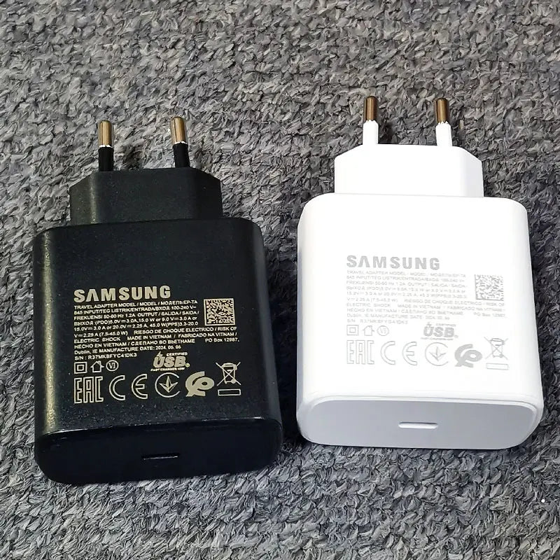 Samsung 45W PD Charger Super Fast Charging Adapter type c to c