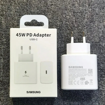 Samsung 45W PD Charger Super Fast Charging Adapter type c to c