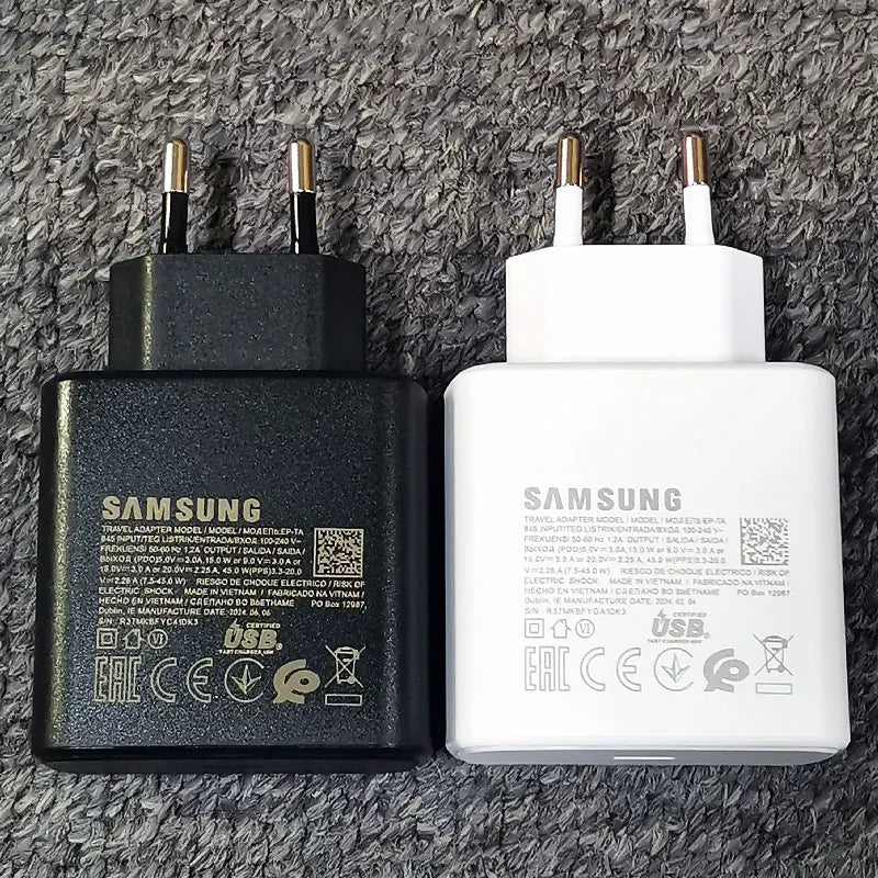 Samsung 45W PD Charger Super Fast Charging Adapter type c to c