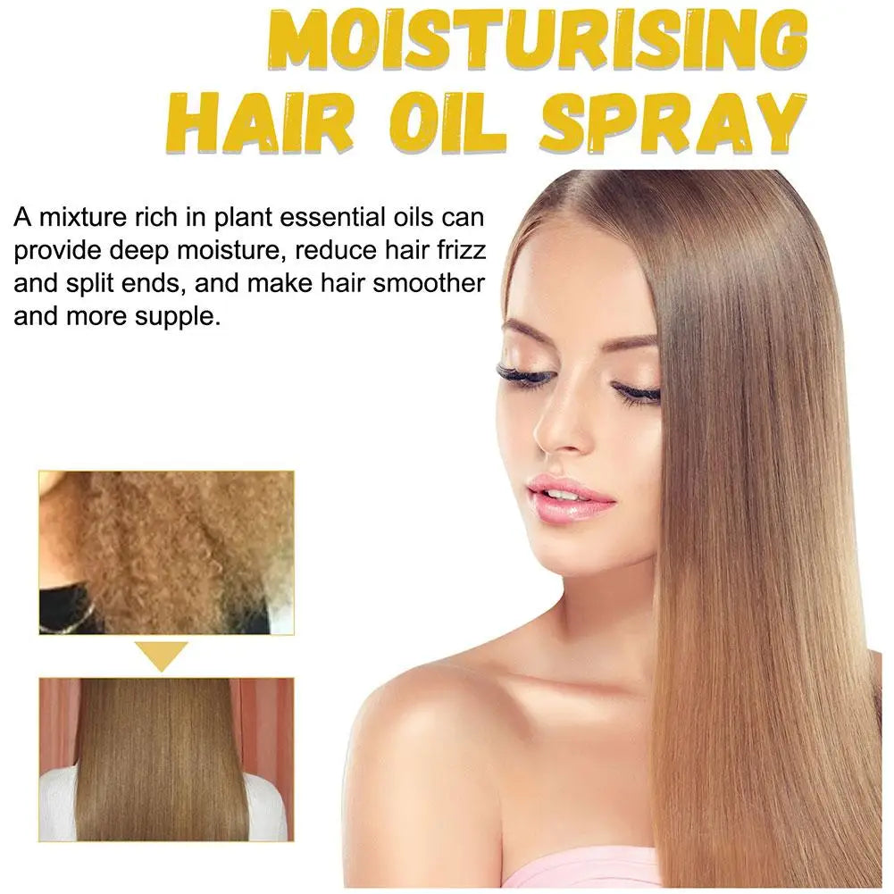 100ml Haircare Essential Oil Efficient Moisturizing Product Spray Essence Head-care Hair Anti-dry Care Softening