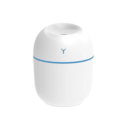 MINI Portable 220ML Air Humidifier Aroma Essential Oil Diffuser Humidificador for Home Car Office with LED Night Lamp Freshner