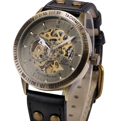 Luxury Mens Automatic Mechanical Watches Tourbillon Skeleton Wrist Clock Male Luminous