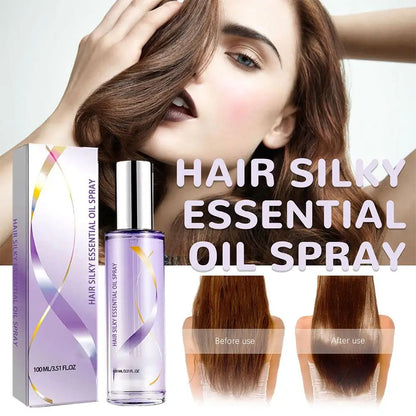 100ml Haircare Essential Oil Efficient Moisturizing Product Spray Essence Head-care Hair Anti-dry Care Softening
