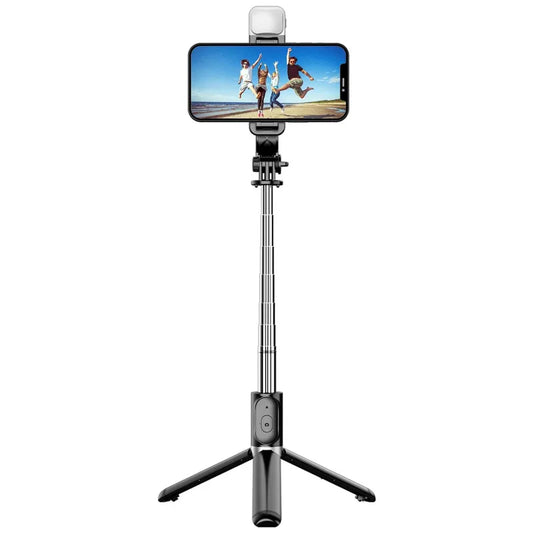 FGCLSY Portable Extendable Selfie Stick With Wireless Remote Control Phone Tripod Holder 360 Rotation
