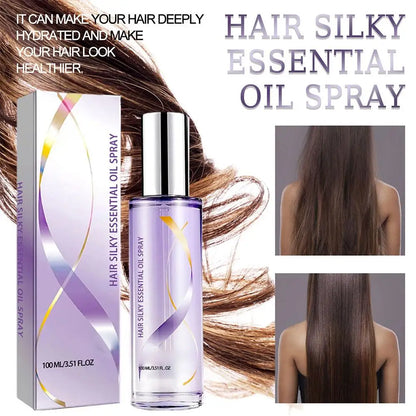 100ml Haircare Essential Oil Efficient Moisturizing Product Spray Essence Head-care Hair Anti-dry Care Softening