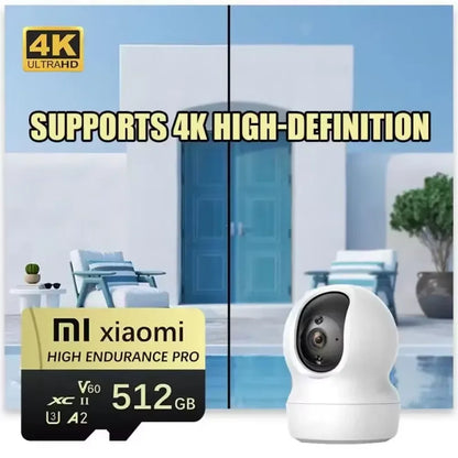 XIAOMI 2TB SD Memory Card 1TB 512GB SD Card 256GB Ultra-fast Transfer Micro TF SD Card 128GB