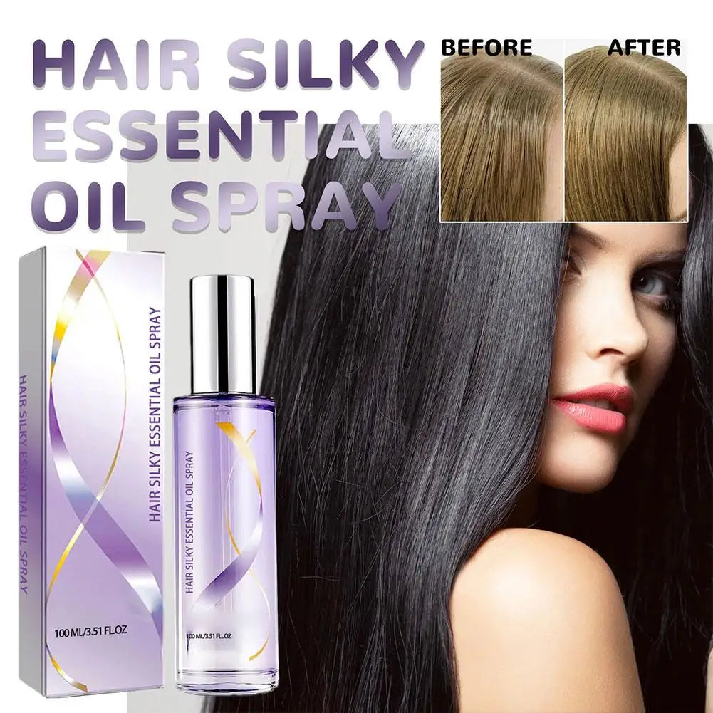 100ml Haircare Essential Oil Efficient Moisturizing Product Spray Essence Head-care Hair Anti-dry Care Softening