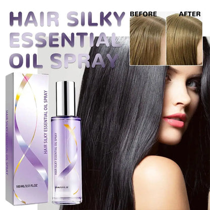 100ml Haircare Essential Oil Efficient Moisturizing Product Spray Essence Head-care Hair Anti-dry Care Softening