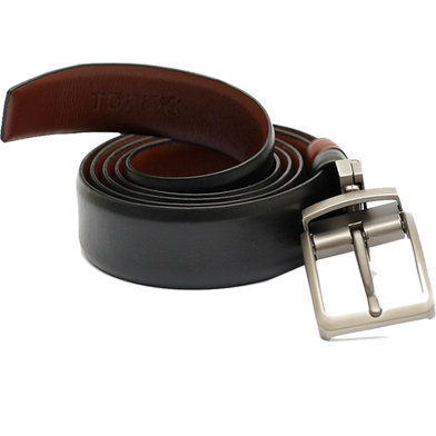 Topex Premium Quality Reversible Leather movig Belt - TBM-01