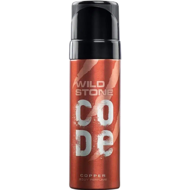 Wild Stone - Code Copper No Gas Body Perfume For Men, Long Lasting Intense Fragrance - 120ml