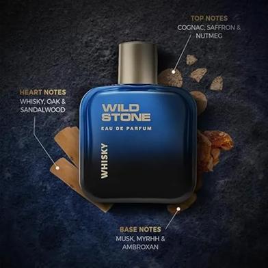 Wild Stone - Whiskey Perfume for Men, Long Lasting EDP|Premium Eau De Parfum - 100ml 